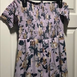 Alter’d State Purple Romper Dress